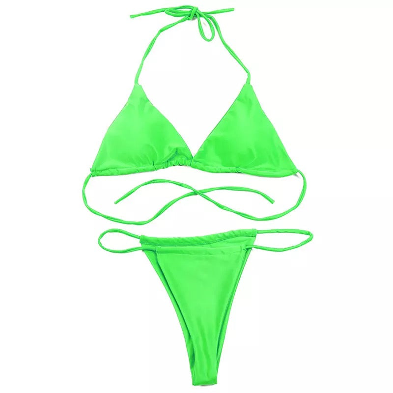 ITTY BITTY NEON GREEN