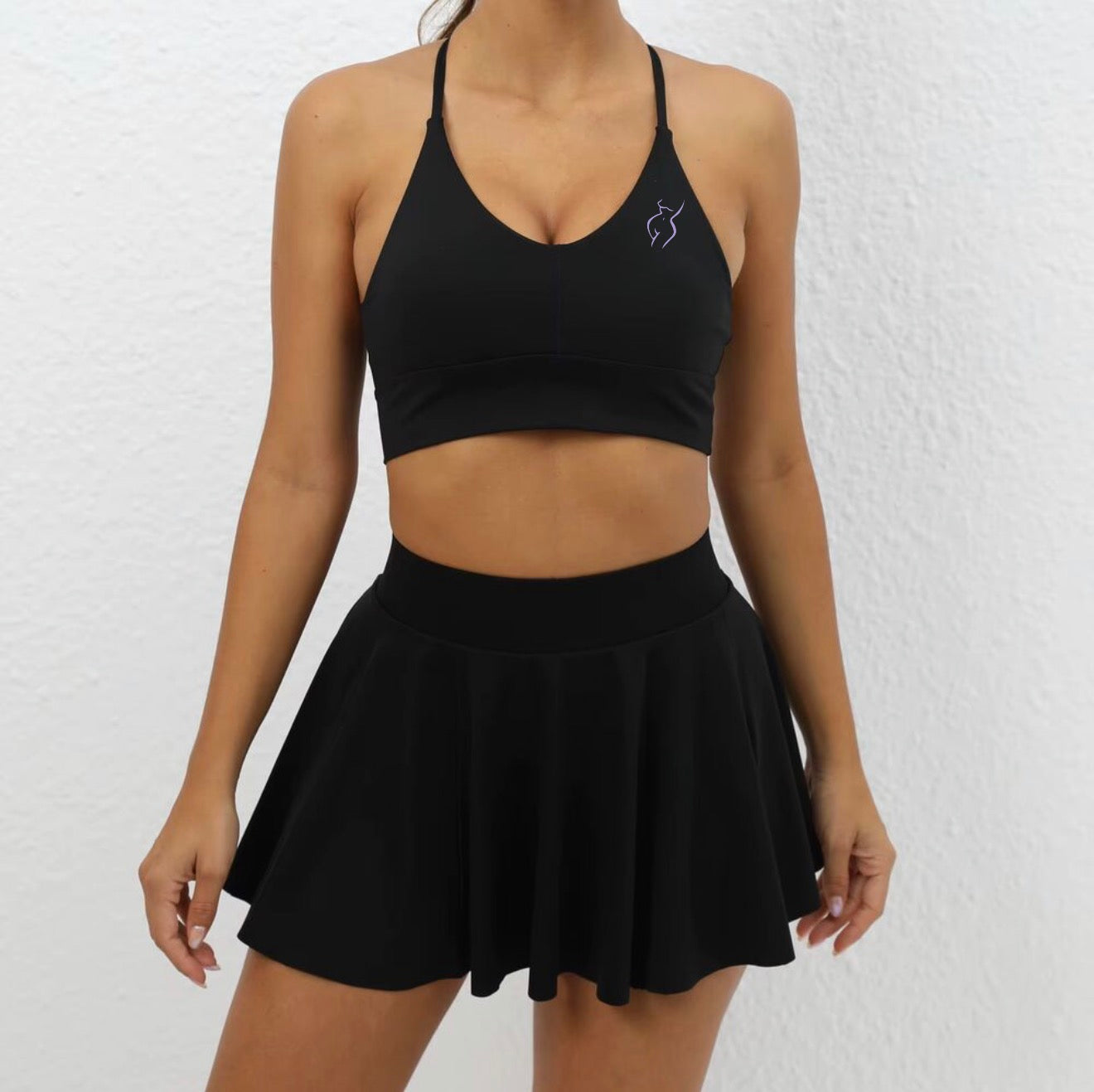 Feel The Breeze Active Top’ Black