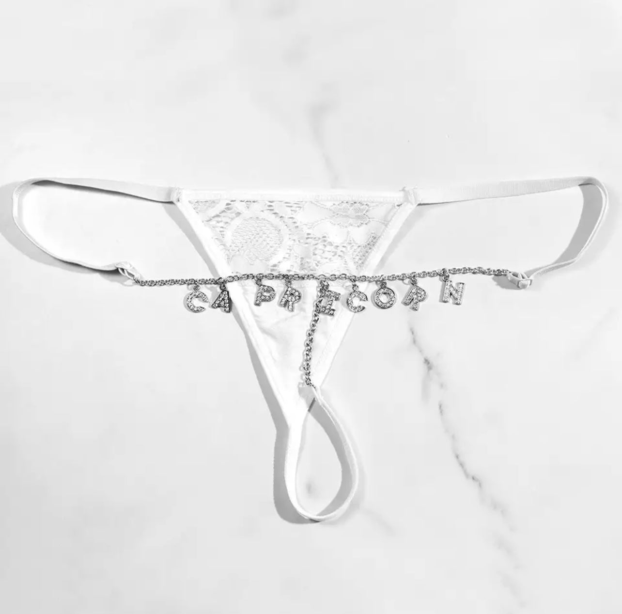 ZODIAC CAPRICORN THONG CHAIN