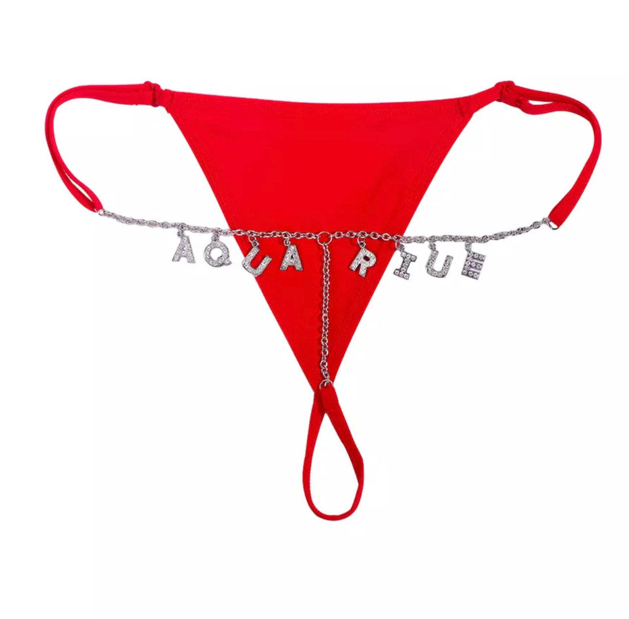 ZODIAC AQUARIUS THONG CHAIN