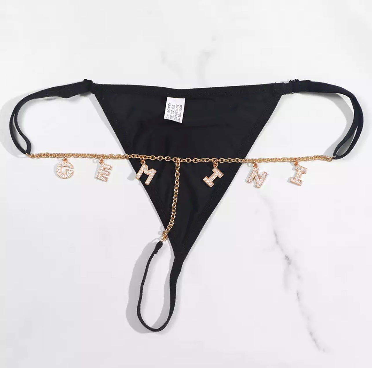 ZODIAC GEMENI THONG CHAIN