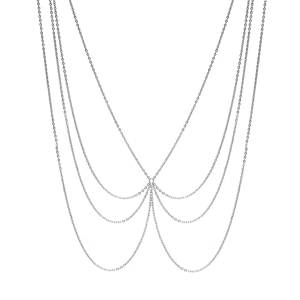 Waist Chain Me Silver